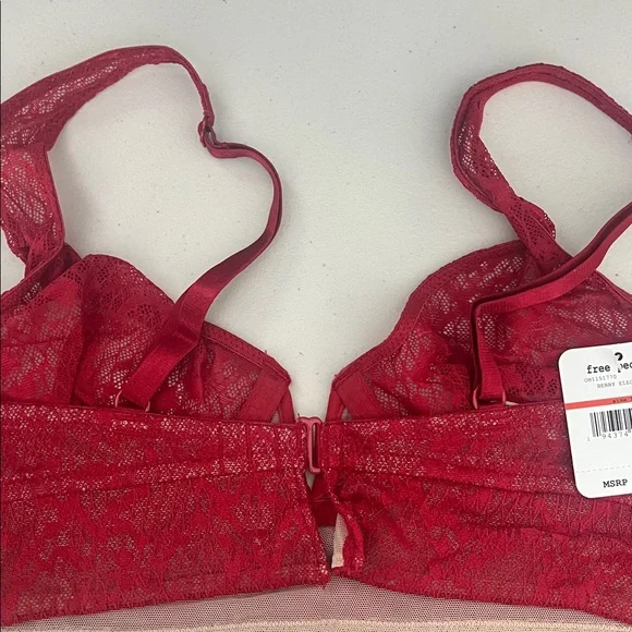 Free People Scarlet Lace Tameeka Underwire Bra Sz XS - Picture 9 of 11